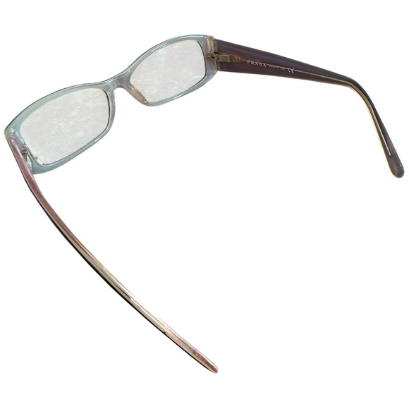 Prada frames Black outside purple inside Rectangular reading glasses - Picture 7 of 9
